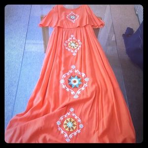 Boho maxi dress